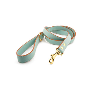 Vegan Leather Leash - Mint Green