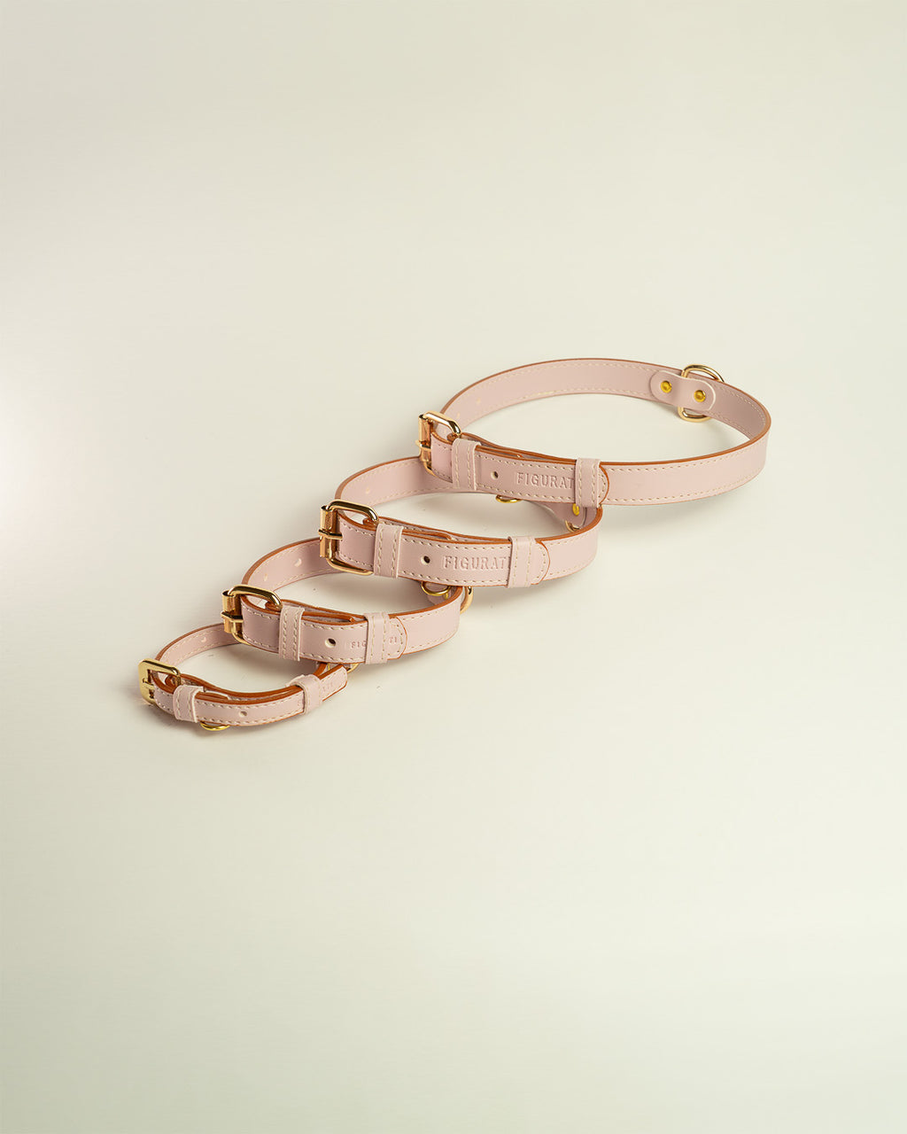 Vegan Leather Dog Bundle - Flamingo