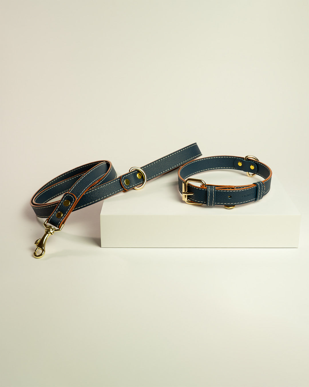 Vegan Leather Dog Bundle - Blue Ocean